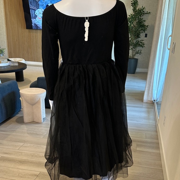 PatPat Black Long Sleeve Tulle Dress - Picture 2 of 3